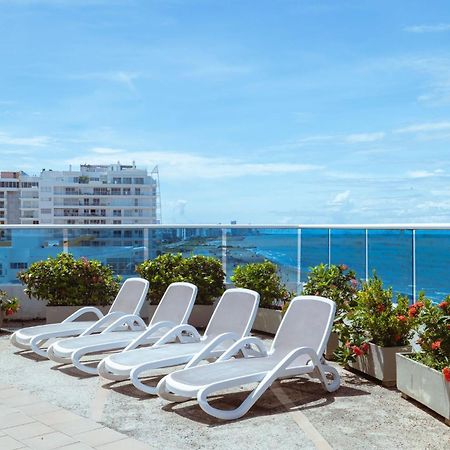 Luxury Apartment, Sector Morros, Vista Y Salida Al Mar Edificio Sunshine Cartagena Dış mekan fotoğraf