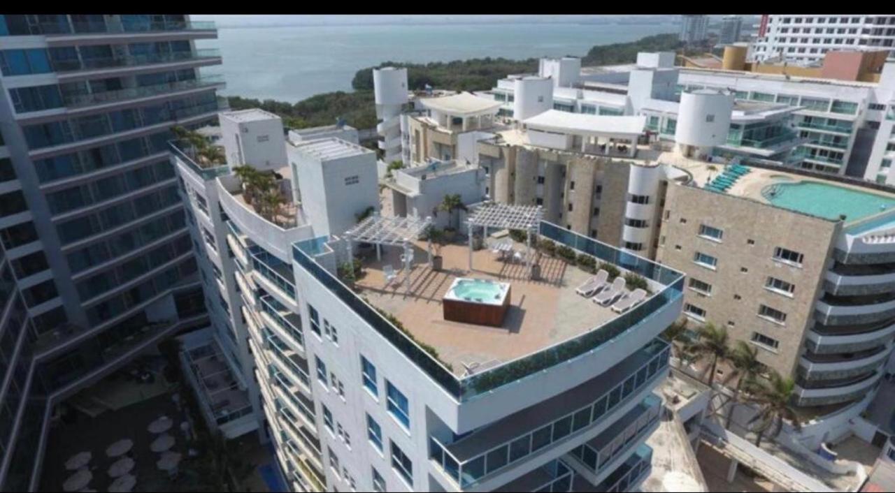 Luxury Apartment, Sector Morros, Vista Y Salida Al Mar Edificio Sunshine Cartagena Dış mekan fotoğraf
