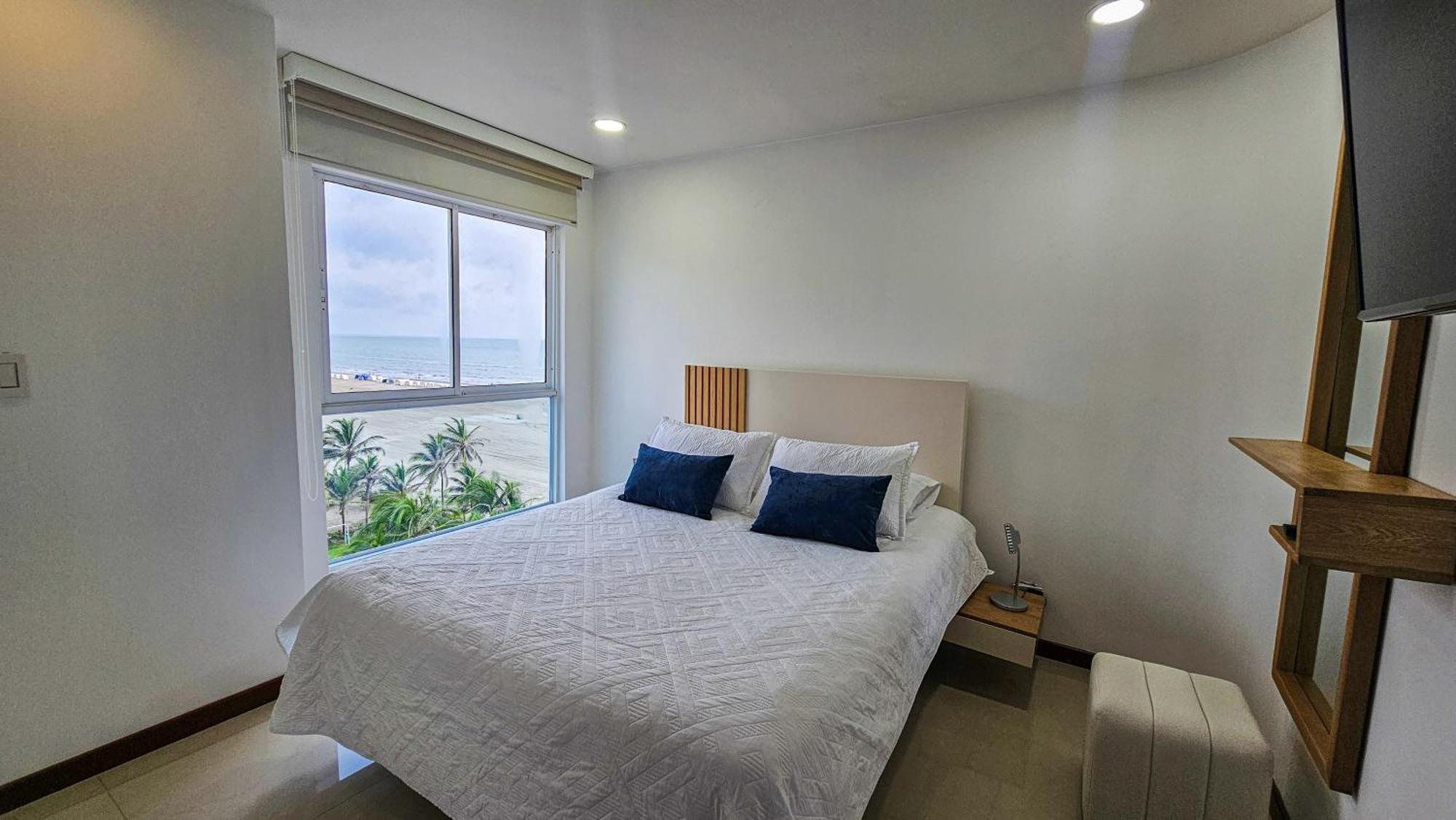 Luxury Apartment, Sector Morros, Vista Y Salida Al Mar Edificio Sunshine Cartagena Dış mekan fotoğraf